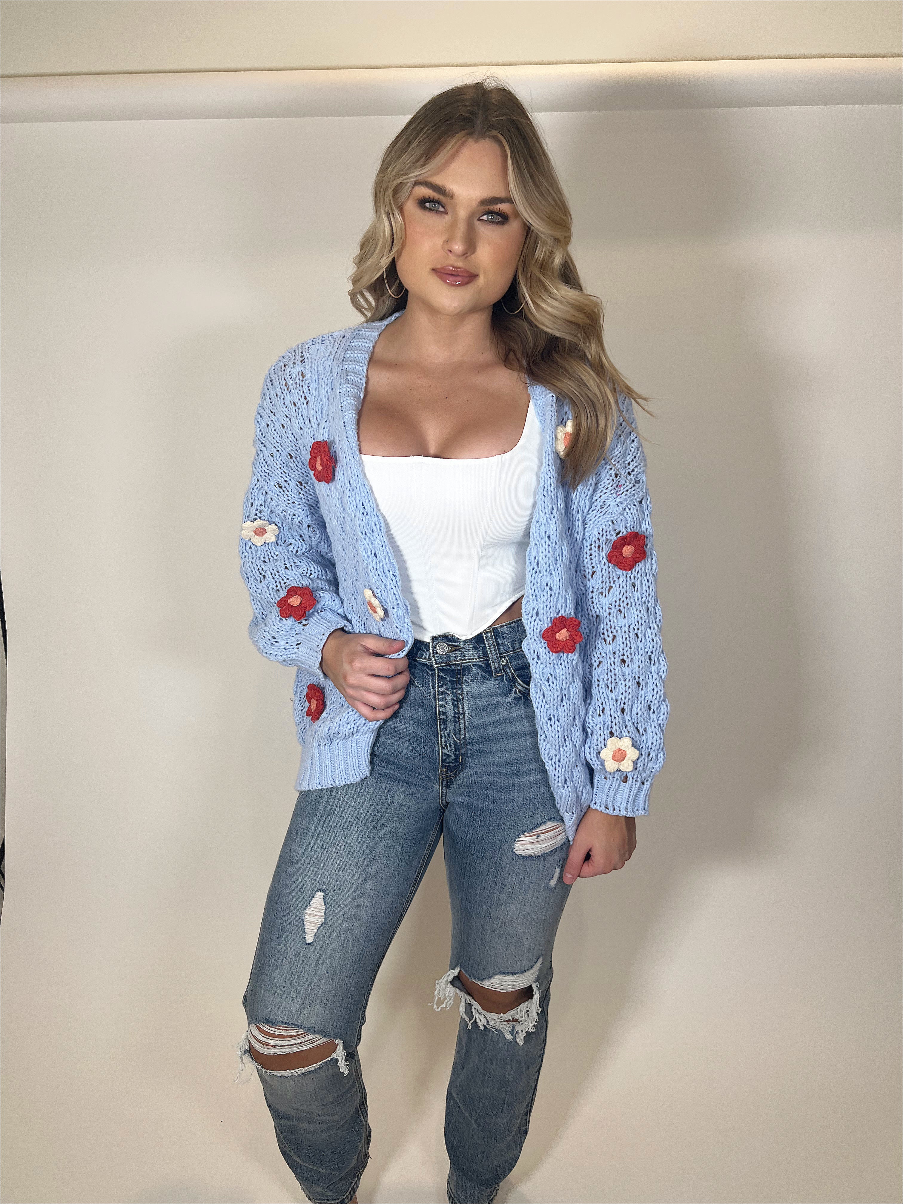 Flower Power Cardigan – intemporelle
